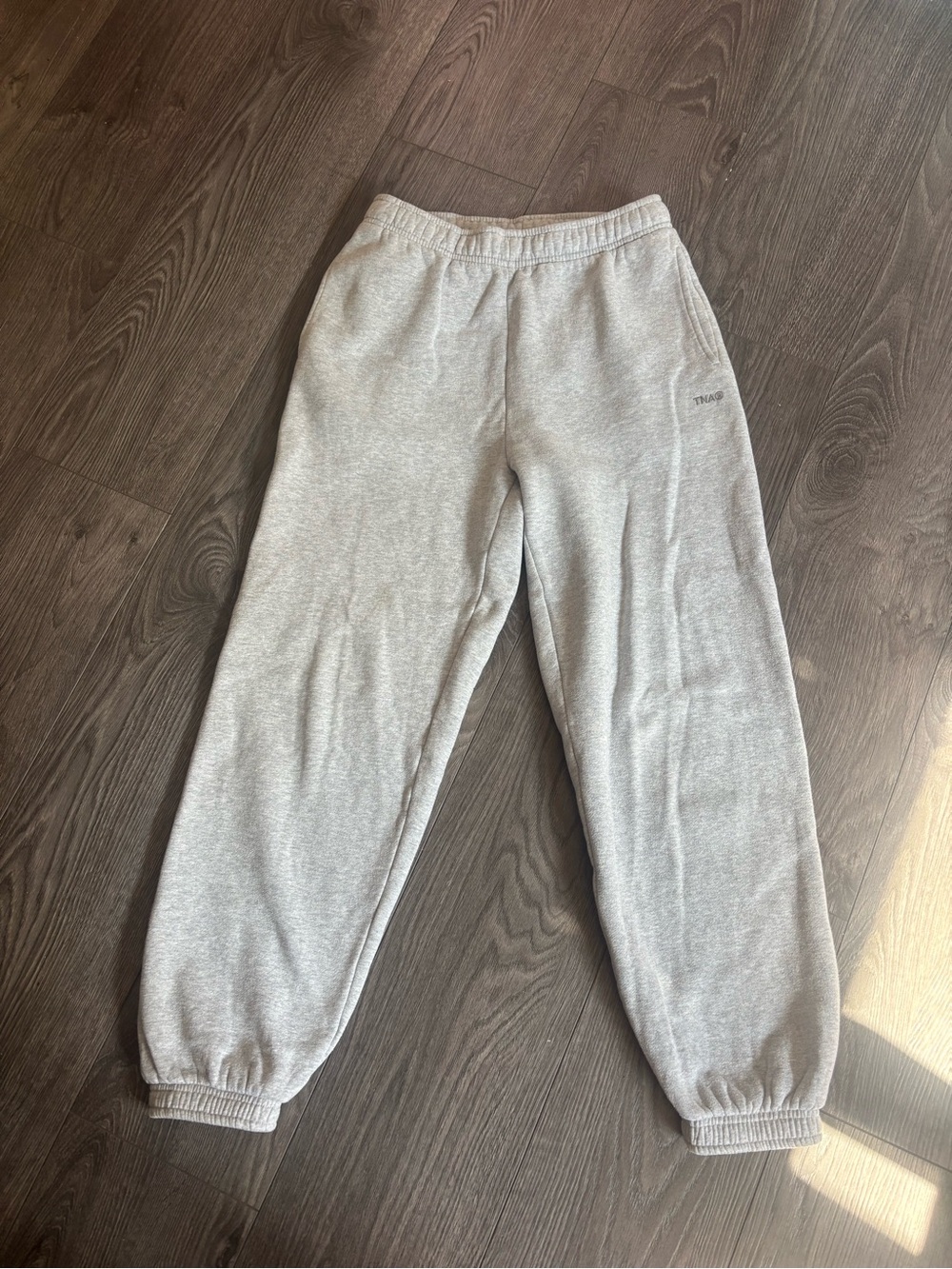 TNA Light Grey joggers